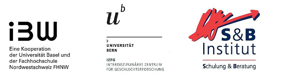 Logos des IBW, der Universität Bern und des SBI