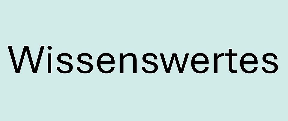 Wissenswertes