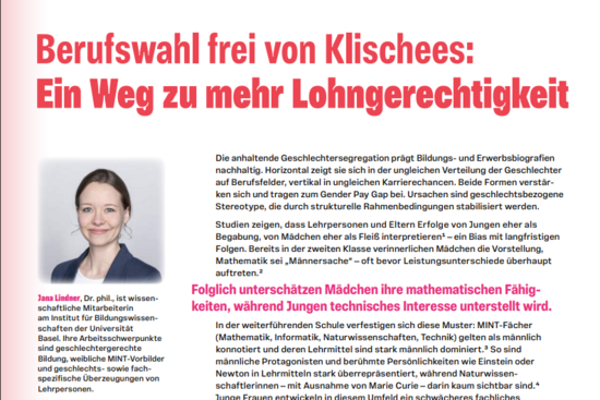 Bild des Titels des Artikels mit einem Bild von Jana Lindner