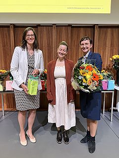 IBW-Direktorium mit Diplomandin