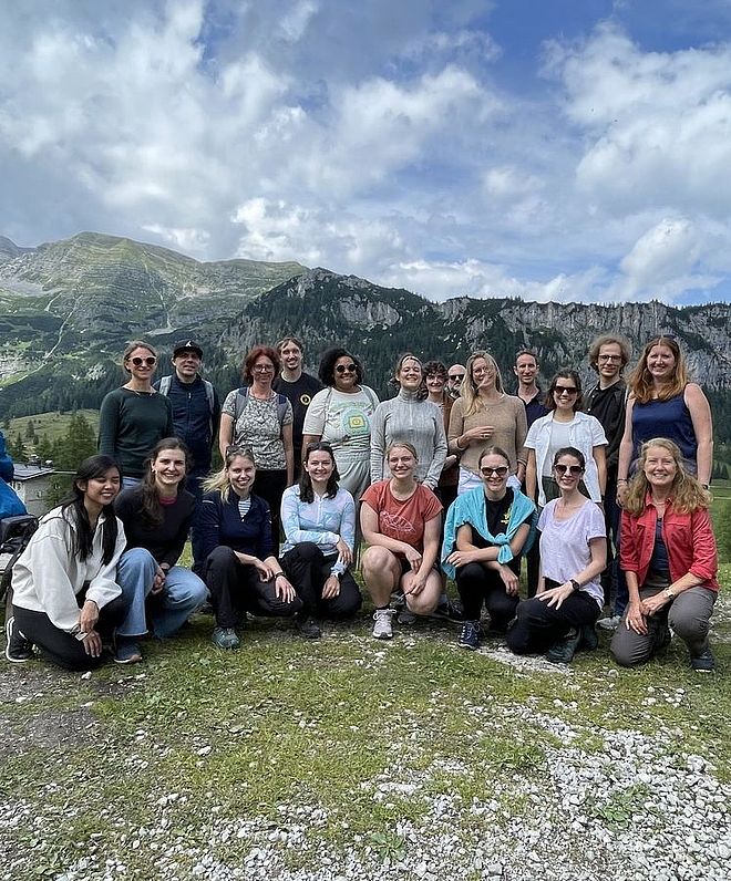 Gruppenbild in Österreich