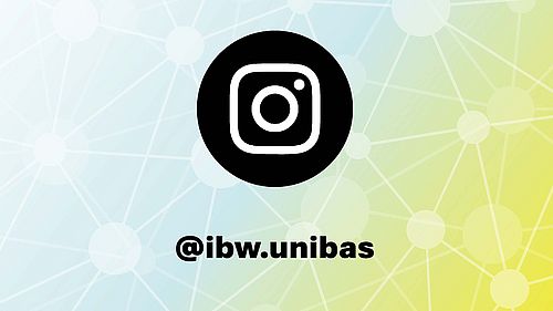 Bild mit Instagram-Symbol und Verlinkung zum IBW-Account