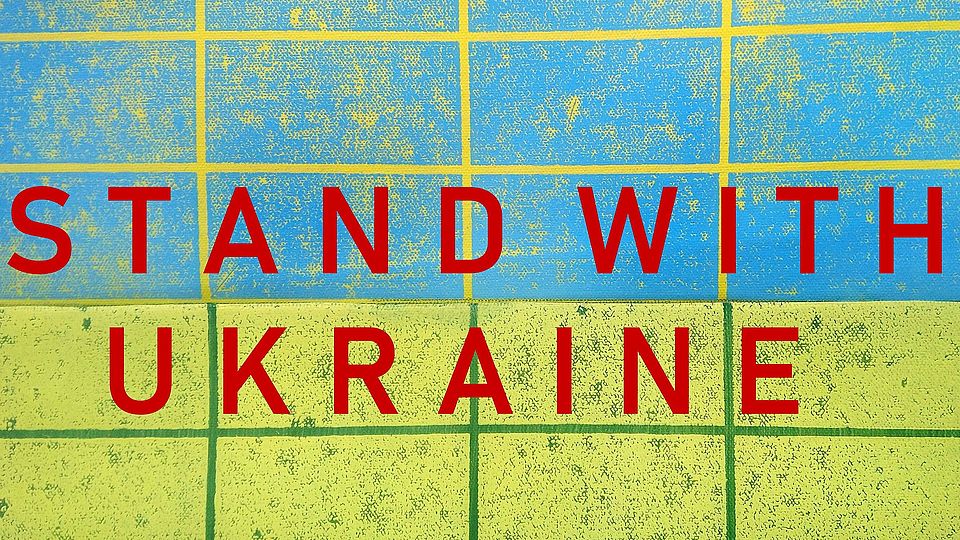 Bild "Stand with Ukraine"