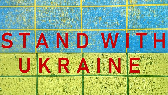 Bild "Stand with Ukraine"