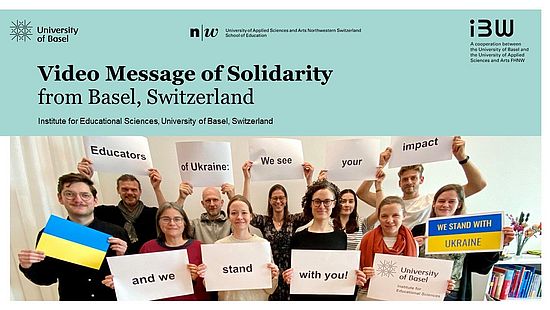 Message of Solidarity from the IBW team