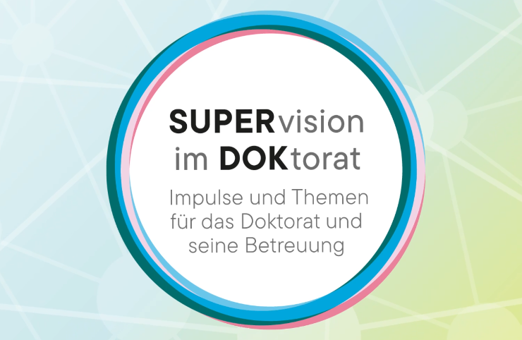 Logo Supervision im Doktorat, Impulse und Themen für das Doktorat und seine Betreuung
