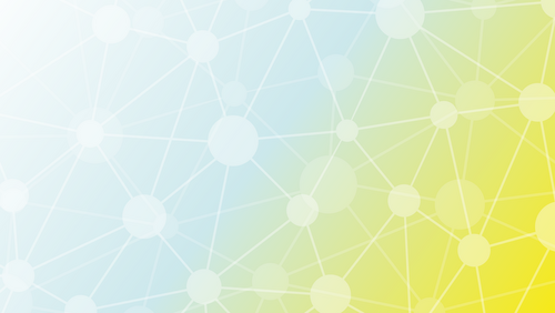 Netzstruktur in den Farben der Unibas und der PHFHNW